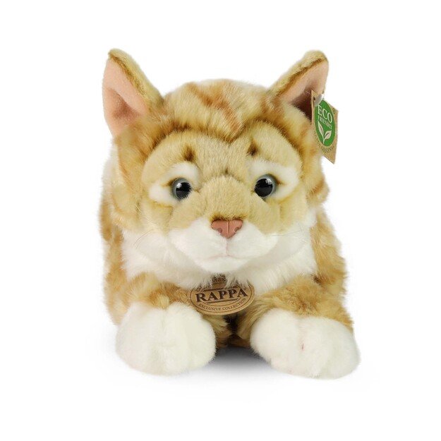 Plush red tabby cat 40 cm ECO-FRIENDLY 2