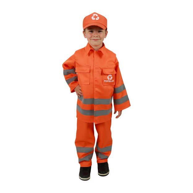 Children costume - garbageman (L) e-pack