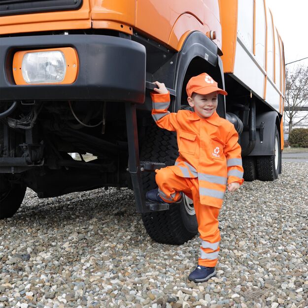 Children costume - garbageman (L) e-pack 4