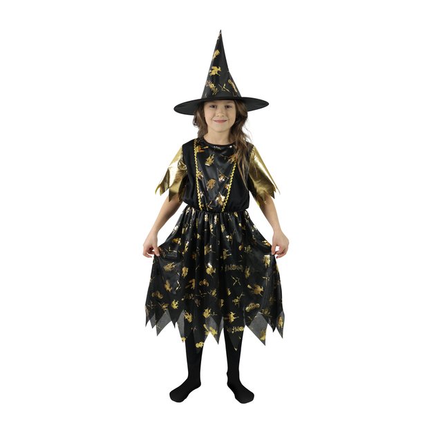 Children costume - golden witch (S) e-pack 3