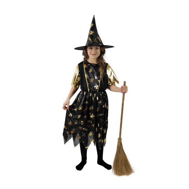 Children costume - golden witch (S) e-pack 1