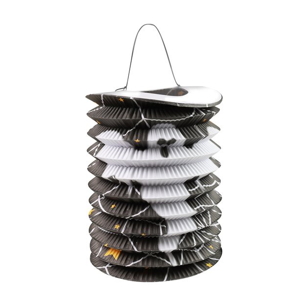 Latern Halloween 15 cm with stick 40 cm 3
