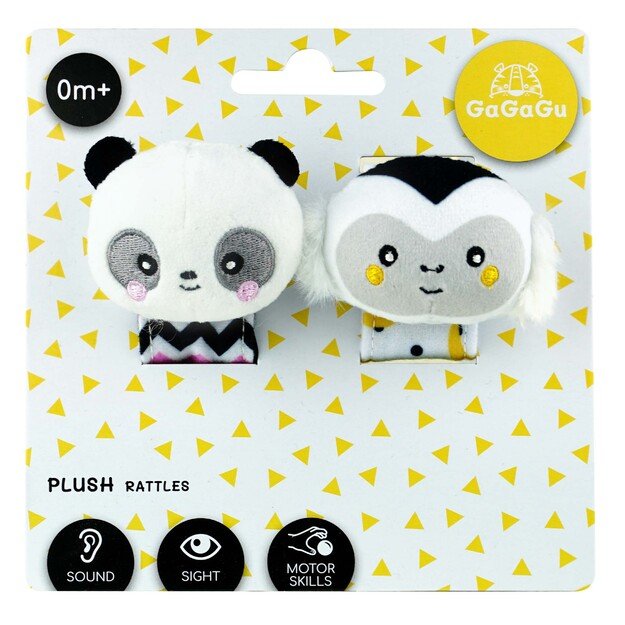 GAGAGU RATTLE MONKEY, PANDA 1