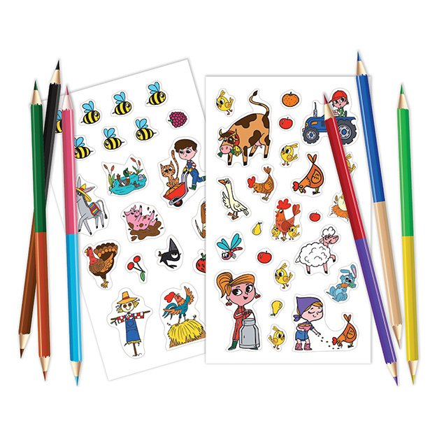 Mano ūkio kelionių spalvinimo knygelė 3