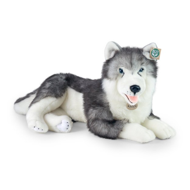 Plush Husky dog 60 cm ECO-FRIENDLY 5