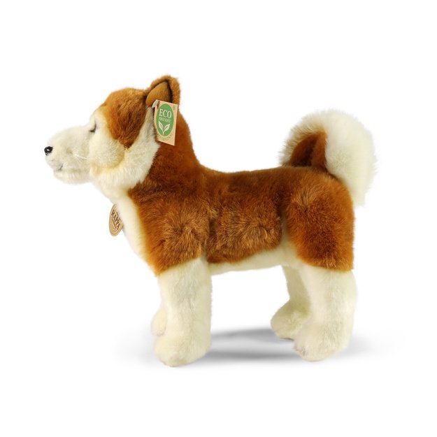 Plush Akita Inu 30 cm ECO-FRIENDLY 3