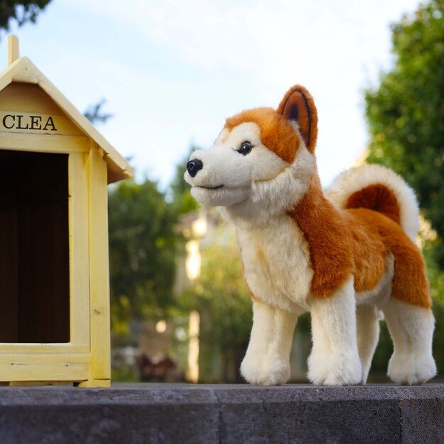 Plush Akita Inu 30 cm ECO-FRIENDLY 1