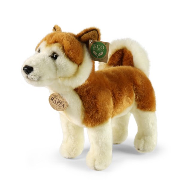 Plush Akita Inu 30 cm ECO-FRIENDLY 5