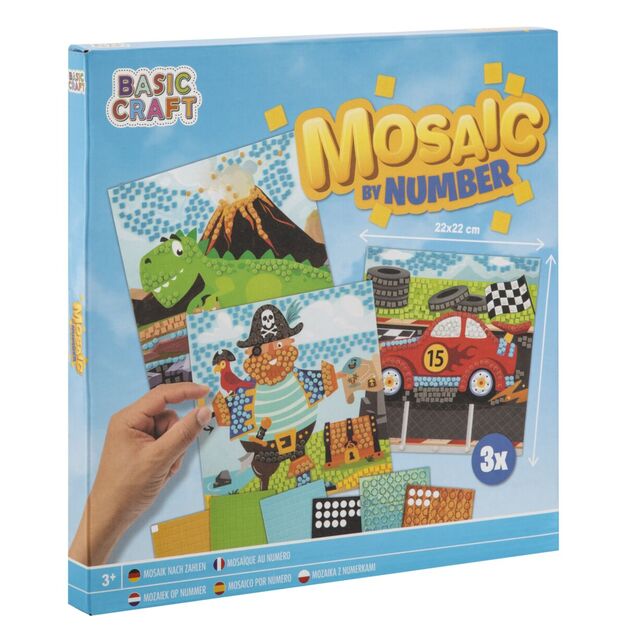 Creative mosaic set for painting