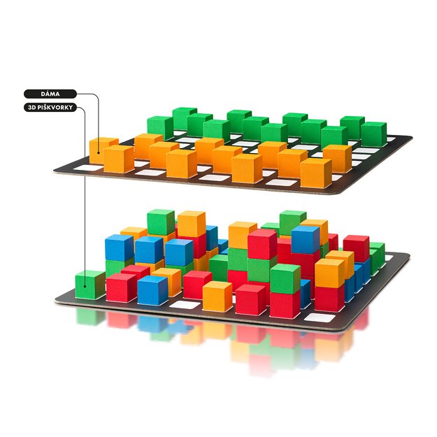 3D stalo žaidimų rinkinys 3