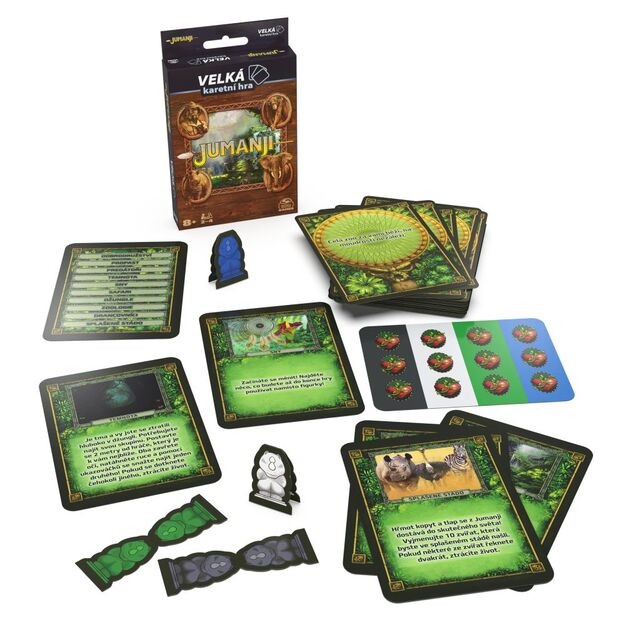 JMJ JML Jumanji Jumbo Card Game ECZ6pk
