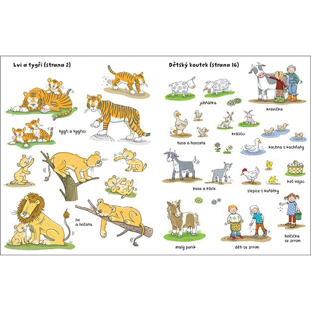 Lipdukų knyga „Zoologijos sodas“ 3