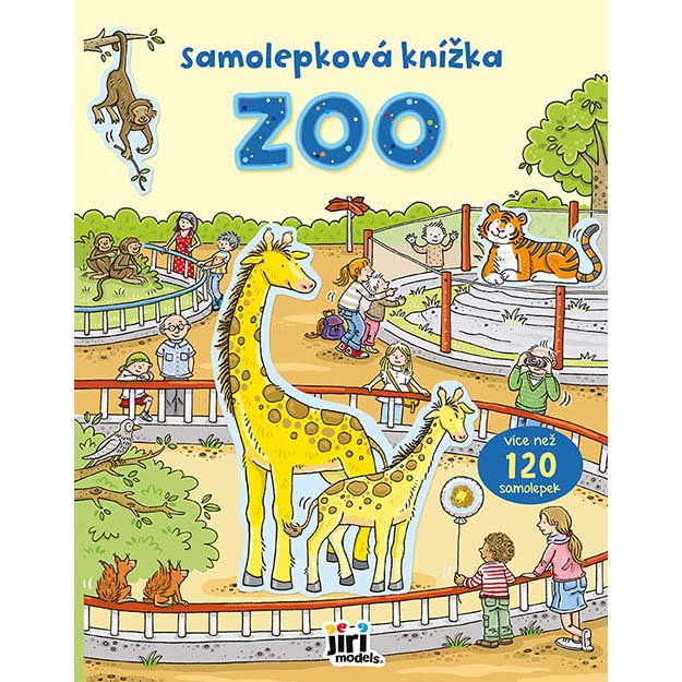 Lipdukų knyga „Zoologijos sodas“ 1