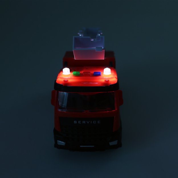 Gaisrinė mašina su šviesomis ir garsu 4