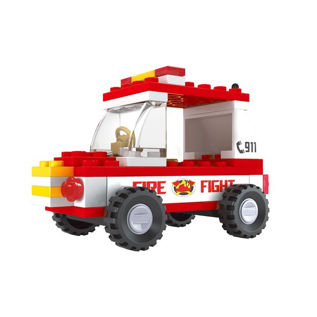 BLOXO ugniagesio konstravimo rinkinys, 48 dalys 2