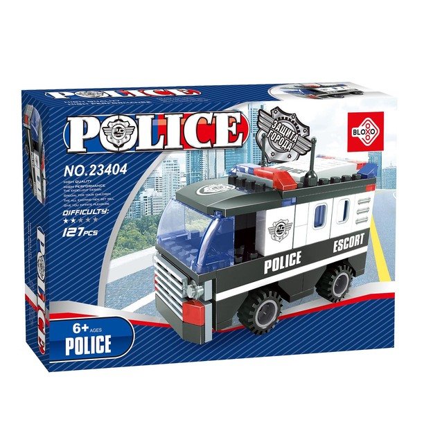 BLOXO policijos konstravimo rinkinys, 106 dalys 2