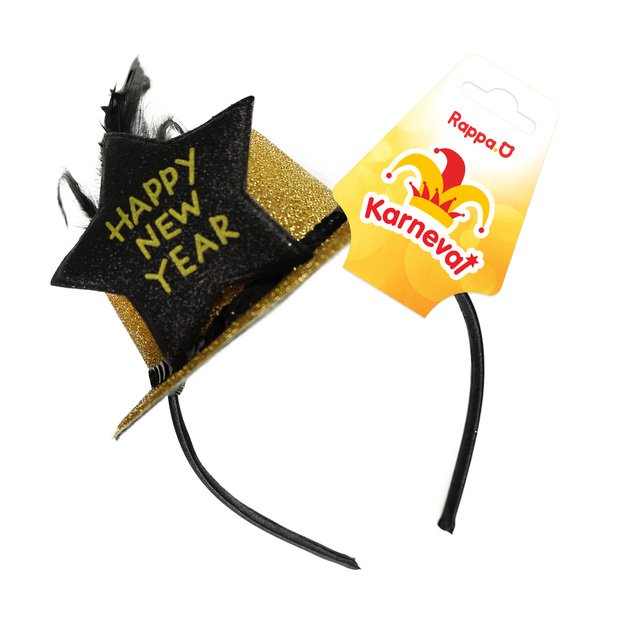 Laimingų Naujųjų metų galvos juosta suaugusiems 1