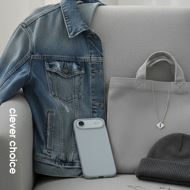 „Crong“ spalvotas magnetinis dėklas – „MagSafe iPhone Air“ dėklas (juodas) 6