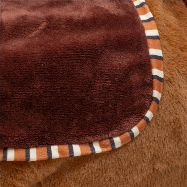 Pliušinis pripučiamas arkliukas su garsu Baby Mix Brown 1