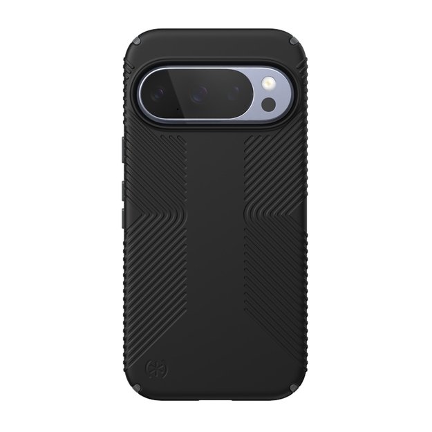 „Speck Presidio2 Grip Magnet“ dėklas, skirtas „Google Pixel 10“ / „Google Pixel 10 Pro“ (juodas / pilkas) 10