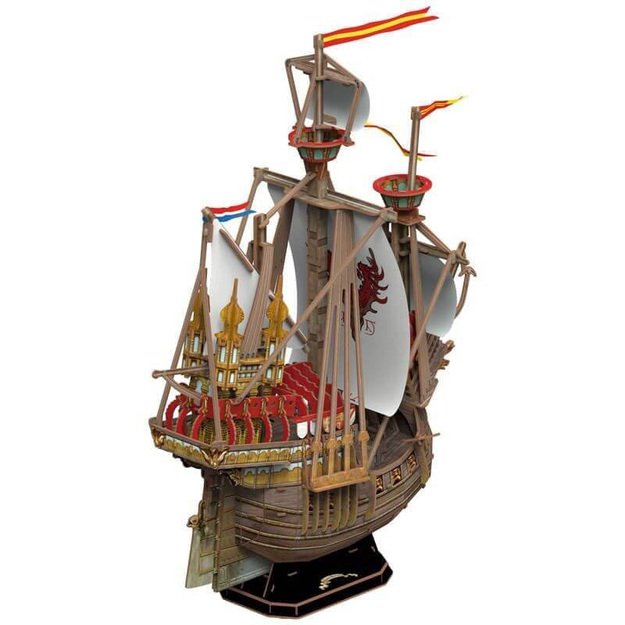 Haris Poteris – 3D galvosūkis 207 detalės dekoratyvinėje dėžutėje (Durmstrang laivas) 2