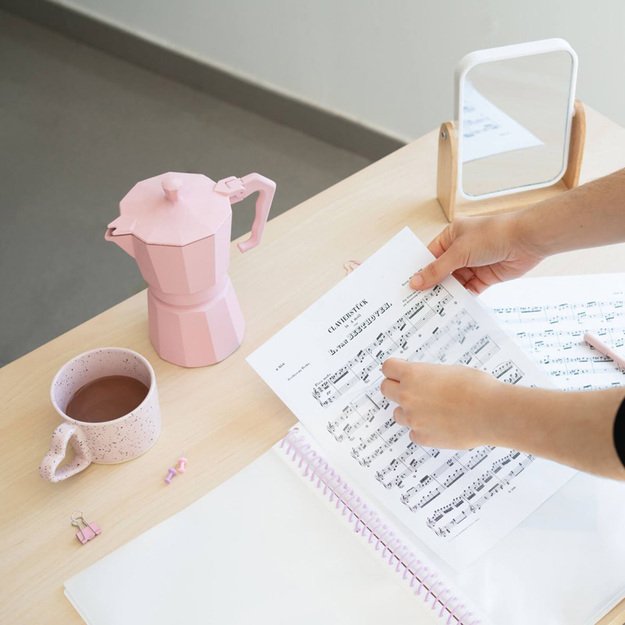 Pusheen - A4 A4 segtuvas su elastine juostele + 30 permatomų marškinių 5