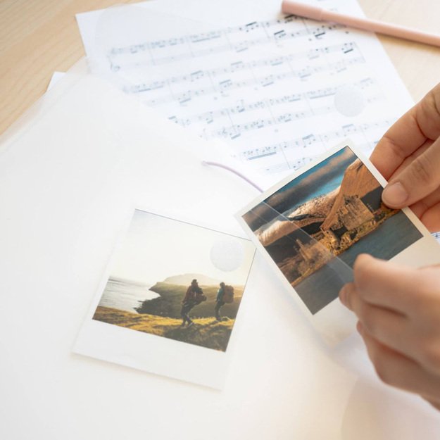 Pusheen - A4 A4 segtuvas su elastine juostele + 30 permatomų marškinių 6