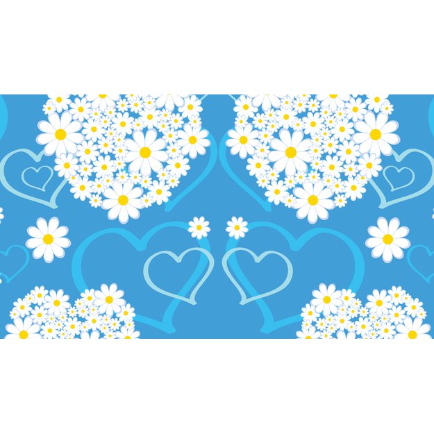 „Nexgen Skins“ su 3D efektu, skirta „iMac 27“ („Hearts and Daisies 3D“) 3