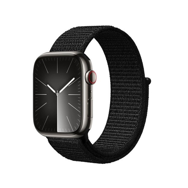 Crong Reflex sportinė juosta, skirta Apple Watch 38/40/41mm (juoda) 8