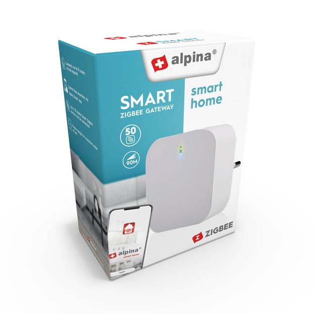 Alpina – Zigbee šakotuvo šliuzas, skirtas prijungti šio standarto įrenginius 11