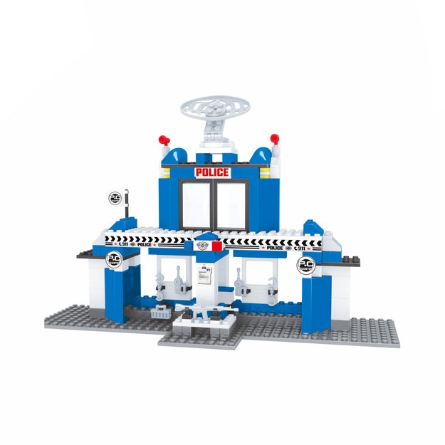 BLOXO policijos konstravimo rinkinys, 370 dalių 3