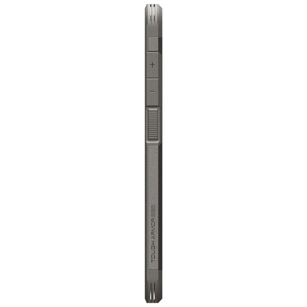 „Spigen Tough Armor MagSafe“ dėklas, skirtas „Samsung Galaxy S25 FE“ (geltonos spalvos), 6