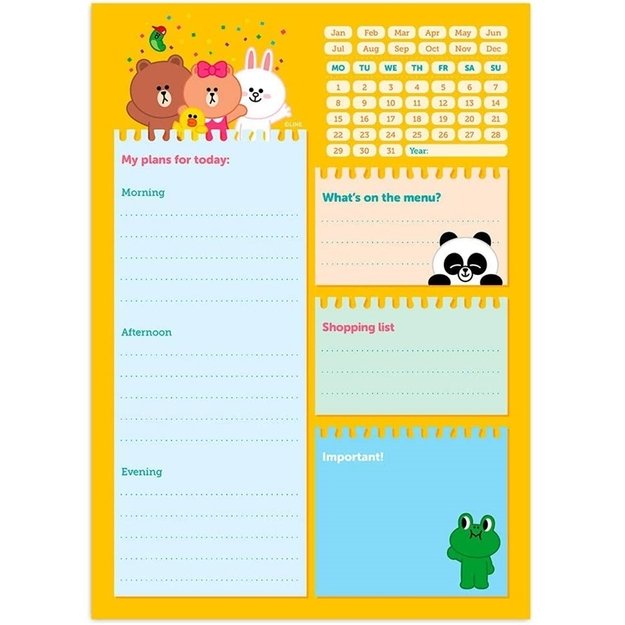LINIJAS DRAUGAI - Planner A5 12