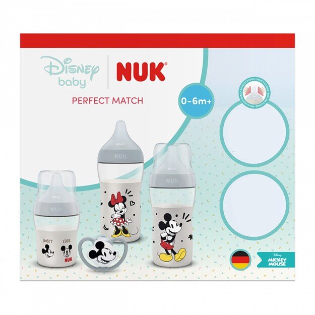 NUK Perfect Match Disney Mikio Mouse rinkinys 1