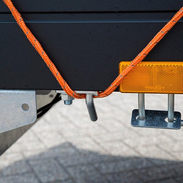 Black&Decker - Transportavimo lynas su atspindinčiais elementais + vyniotuvas 4mm / 20m 19