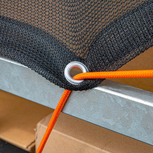 Black&Decker - Transportavimo lynas su atspindinčiais elementais + vyniotuvas 4mm / 20m 18