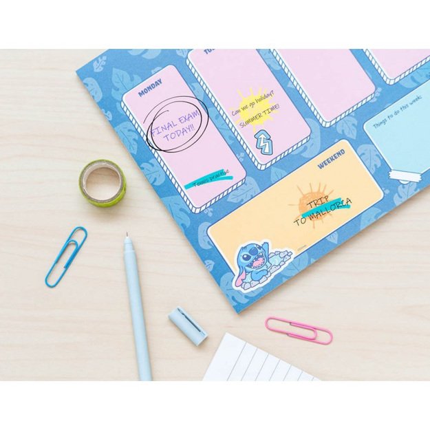 „Disney Stitch“ – savaitės planavimo priemonė, 54 puslapiai A4 11