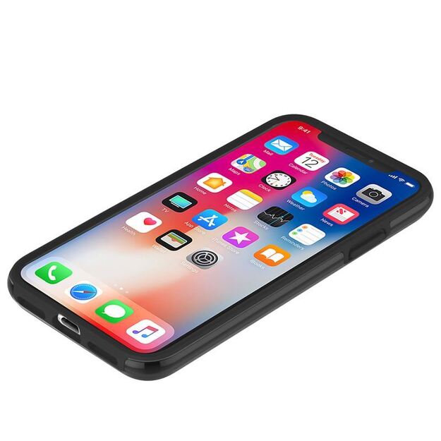 „Incipio DualPro Sport“ – „iPhone X“ dėklas (juodas / dūminis)