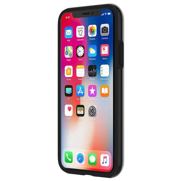 „Incipio DualPro Sport“ – „iPhone X“ dėklas (juodas / dūminis)