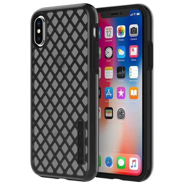 „Incipio DualPro Sport“ – „iPhone X“ dėklas (juodas / dūminis)