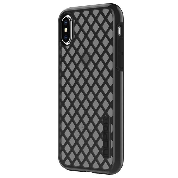 „Incipio DualPro Sport“ – „iPhone X“ dėklas (juodas / dūminis)