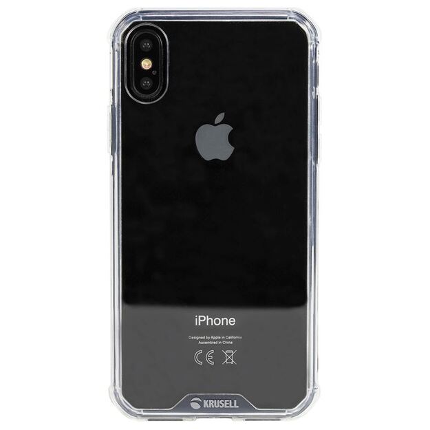 Krusell Kivik Pro dangtelis – iPhone X dėklas (skaidrus)