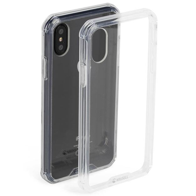Krusell Kivik Pro dangtelis – iPhone X dėklas (skaidrus) 5
