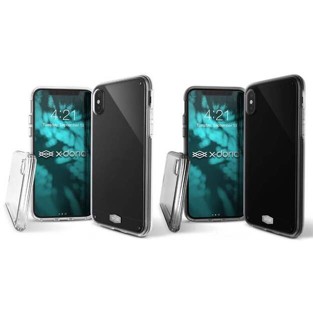 X-Doria ClearVue – dėklas, skirtas iPhone Xs Max (skaidrus) 18