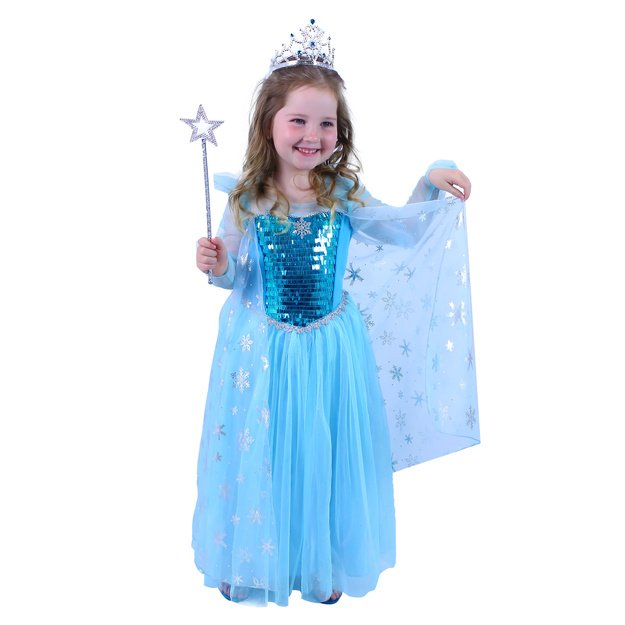 Vaikiškas kostiumas - Sniego princesė (S) 4