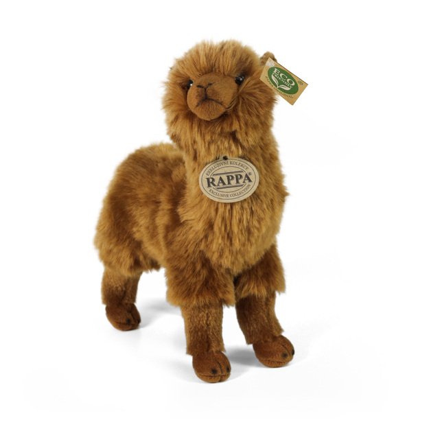 Pliušinis rudas lama 23 cm EKOLOGIŠKAS 2