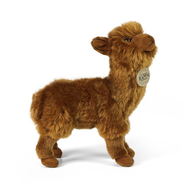 Pliušinis rudas lama 23 cm EKOLOGIŠKAS 3