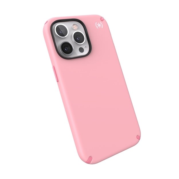 Speck Presidio2 Pro – iPhone 13 Pro dėklas su MICROBAN danga (Rosy Pink / Vintage Rose) 14