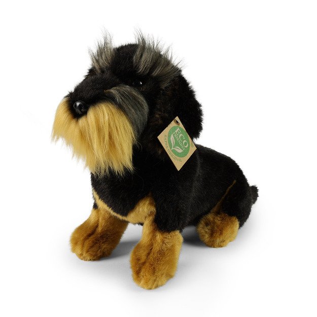 Plush Wire-haired Dachshund 30 cm ECO-FRIENDLY