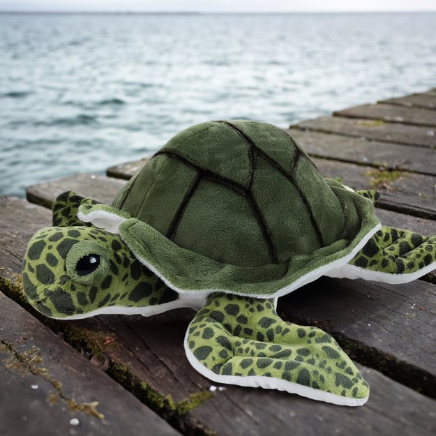Plush saltwater turtle 25cm ECO-FRIENDLY